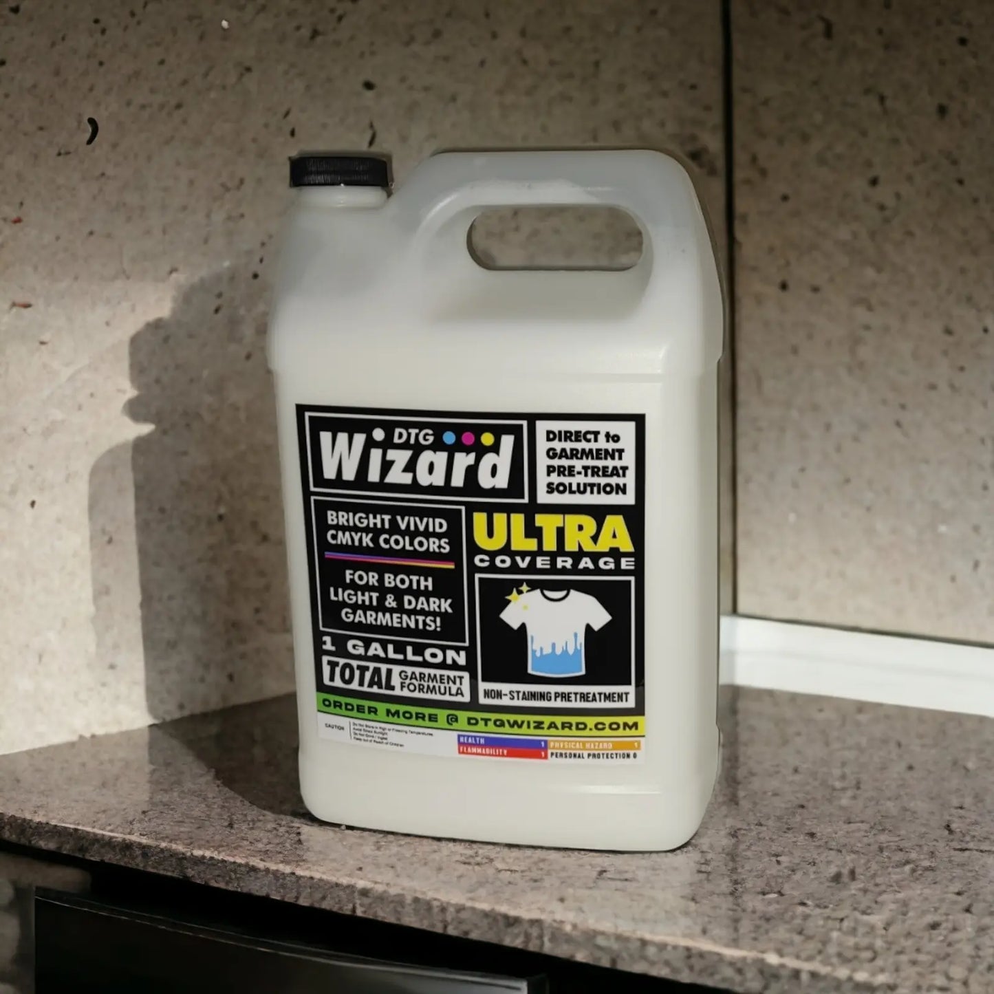 DTG Wizard Ultra Dark and Light Shirt Pretreatment